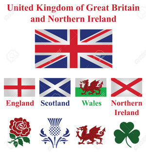  UK Collection Of Flags & Emblems