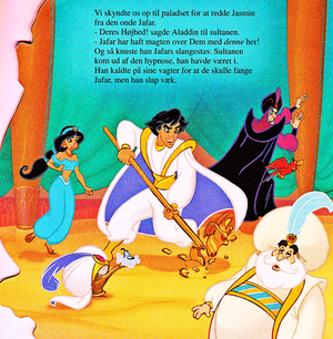  Walt ডিজনি Book Scans – Aladdin: The Genie’s Story (Danish Version)