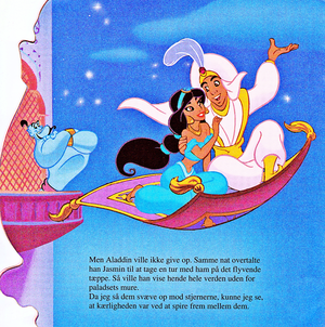  Walt disney Book Scans – Aladdin: The Genie’s Story (Danish Version)