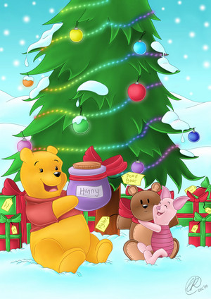  Winnie The Pooh 圣诞节