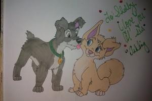 lady and the tramp 2 by ashzer101 d4m375y