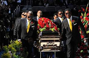  Michael Jackson's Memorial Service In 2009