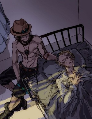  one piece ace and sabo