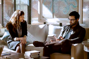  Ana and Boyce rubah, fox in a scene from Fifty Shades Freed
