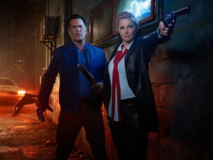  Ash Vs Evil Dead Season 2 Ashley 'Ash' J. Williams and Ruby Knowby Official Picture