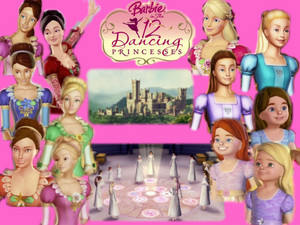 Barbie en las 12 princesas bailarinas
