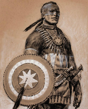  Captain America oleh Ryan Pancoast