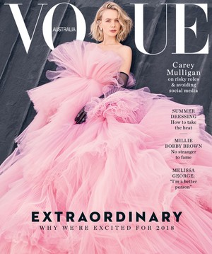  Carey Mulligan for Vogue Australia [January 2018]