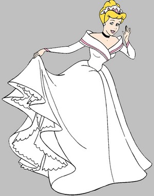  Sinderella Wedding Dress