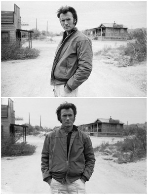  Clint photographed in Arizona on the set of Joe Kidd (1972)