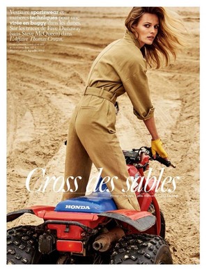  Edita Vilkeviciute for Vogue Paris issue [February 2018]