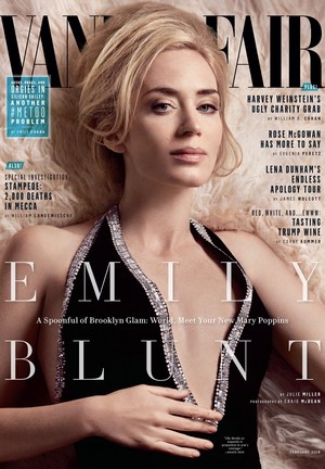  Emily Blunt covers Vanity Fair [February 2018]