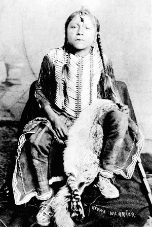  Enoch Smoky (Kiowa Warrior) por William Stinson Soule