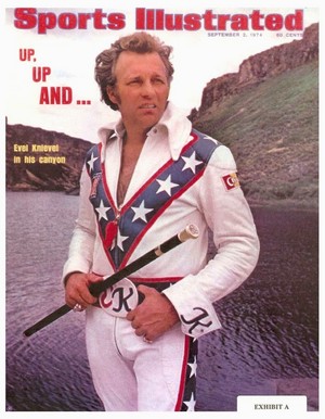  Even Knievel On Cover Of Sports Illustrated