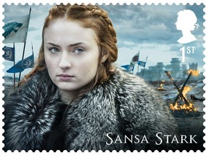  Game of Thrones Stamps - Sansa Stark