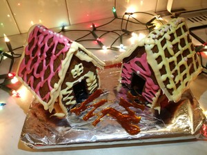  Gingerbread houses I made <3