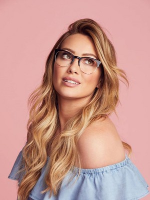  Hilary Duff promotes collection with Glasses USA [2018]