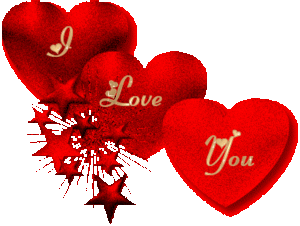  I amor You (Triple Red Heart)