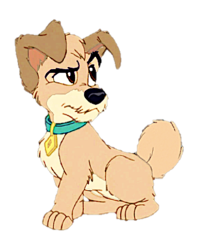  If ángel and Scamp had Puppies,Dingo