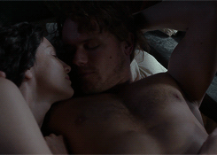  Jamie and Claire キッス - 3x13