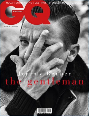  Jeremy Renner - GQ Portugal Cover - 2017