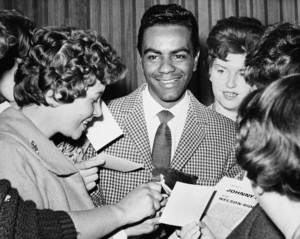  Johnny Mathis On Tour In 1961