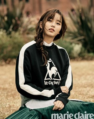  KIM SO HYUN IN JANUARY 2018 MARIE CLAIRE