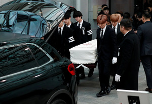  Kim Jong-hyun funeral