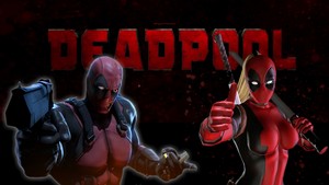  Lady Deadpool kertas dinding - Deadpool 7a