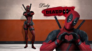 Lady Deadpool Wallpaper