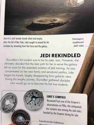  Luke Skywalker - TLJ Visual Dictionary