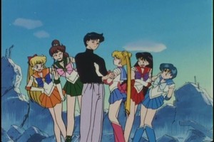  Mamoru And Sailor Scouts