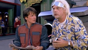  Marty, Doc & Biff In Back To The Future: Part 2