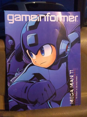  Mega Man Game Informer Magazine