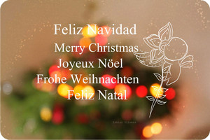  Merry Christmas In Different Languages