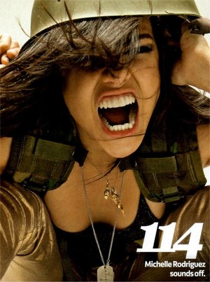 Michelle Rodriguez - Total Flim Photoshoot - 2011