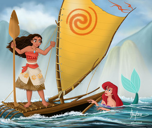  Moana x Ariel