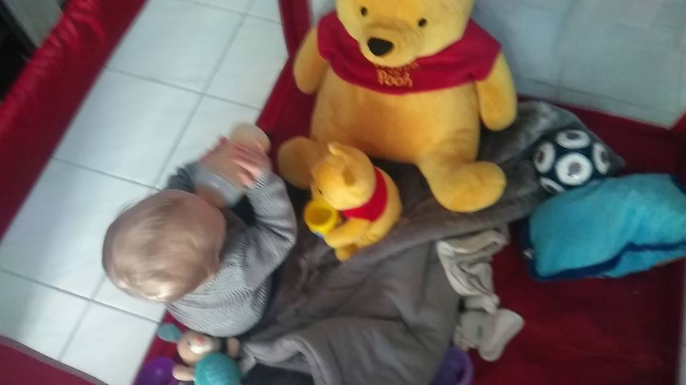 Noah and Winnie the Pooh