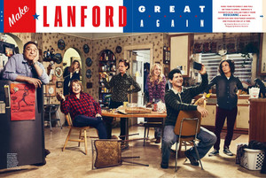 Roseanne Revival in Entertainment Weekly - 'Make Lanford Great Again' - January 2018 [1]
