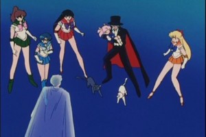  Sailor Scouts Rin Tuxedo Mask and king Endymion