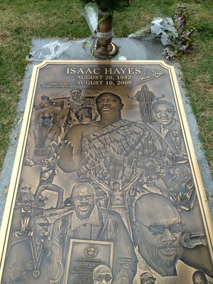  The Gravesite Of Isaac Hayes