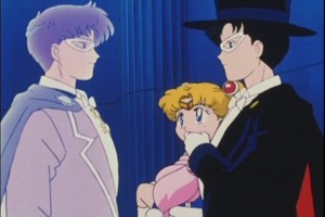  Tuskdo Mask Sailor Moon Rini and king Endymion