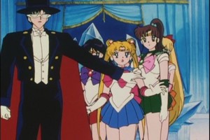  Tuxedo Mask and Sailor Scouts