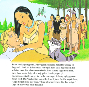 Walt Disney Book Scans – Pocahontas (Danish Version)