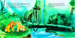  Walt Disney Book Scans – The Lion King (Danish Version)