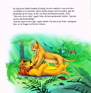  Walt डिज़्नी Book Scans – The Lion King (Danish Version)