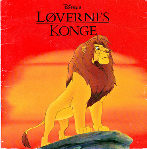 Walt Disney Book Scans – The Lion King (Danish Version)