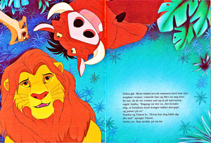  Walt 迪士尼 Book Scans – The Lion King: The Story of Simba (Danish Version)