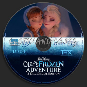  Walt Disney's Olaf's 《冰雪奇缘》 Adventure 2-Disc Special Edition (2004) DVD CD 1