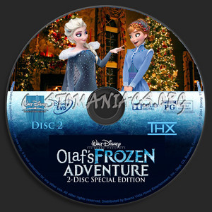  Walt Disney's Olaf's Frozen Adventure 2-Disc Special Edition (2004) DVD CD 2